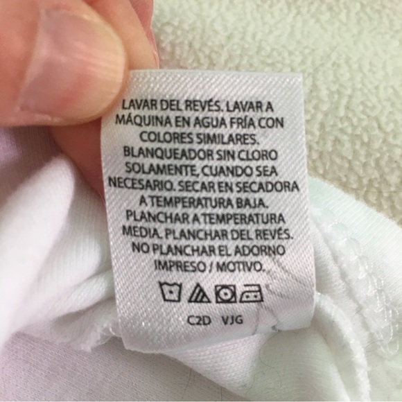 Pink and White Garanimals Onesie, Embroidered with Pom-Pom Trim - Picture 11 of 11